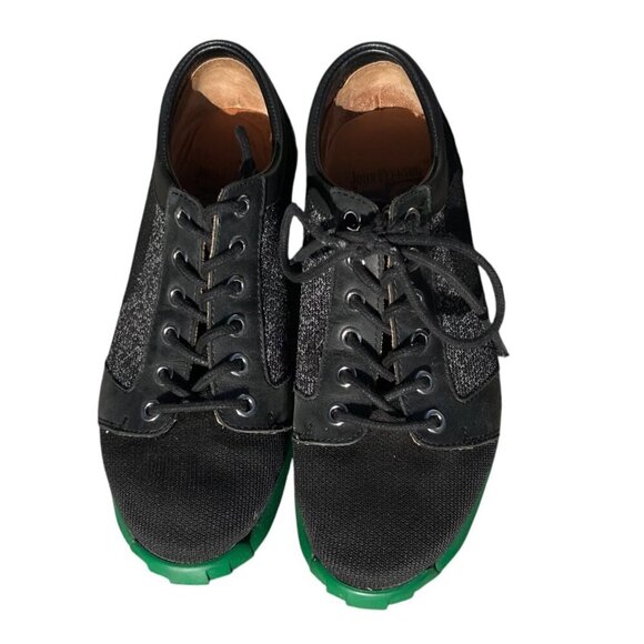 John Fluevog Asteroid Derby Knit Round Toe Men 4 / Women 6 Sneaker - Picture 2 of 10